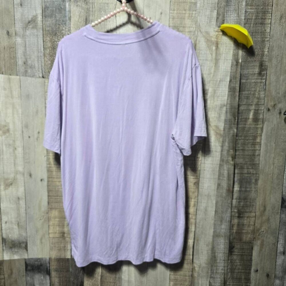 COMFRT Cloud Lounge Tee Lavender Large Comfy Basic Soft Everyday Casual Minimali - Picture 4 of 7